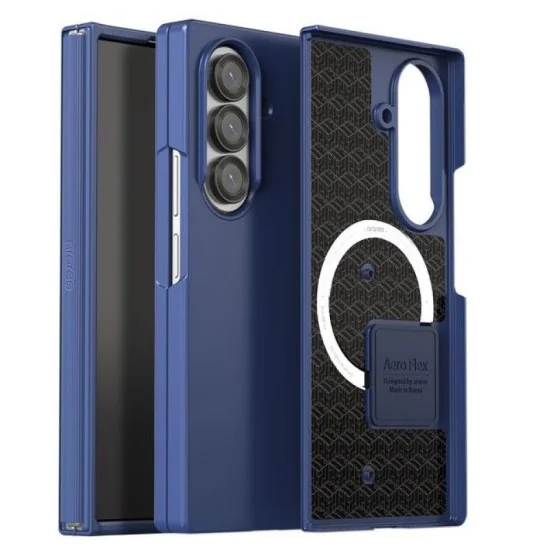 Araree Aero Flex Magsafe Case For Samsung Z Fold 7 - Blue